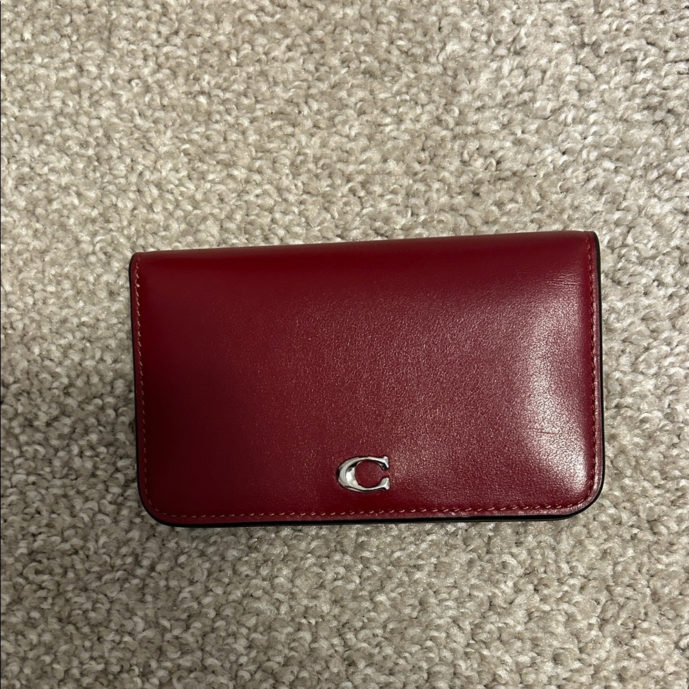 Coach Red Essential Wallet